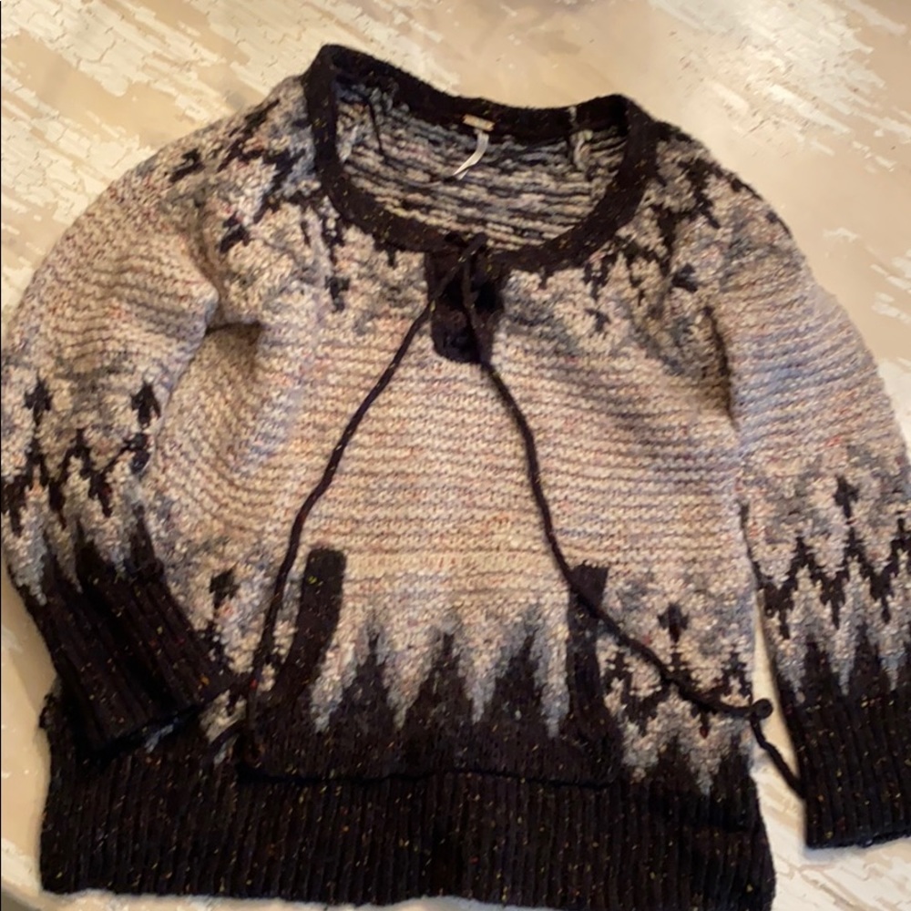 Free People Multicolored sweater